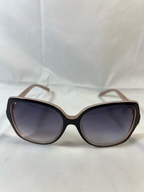 Foster Grant Two-Tone Black and Blush Cat-Eye Sunglasses